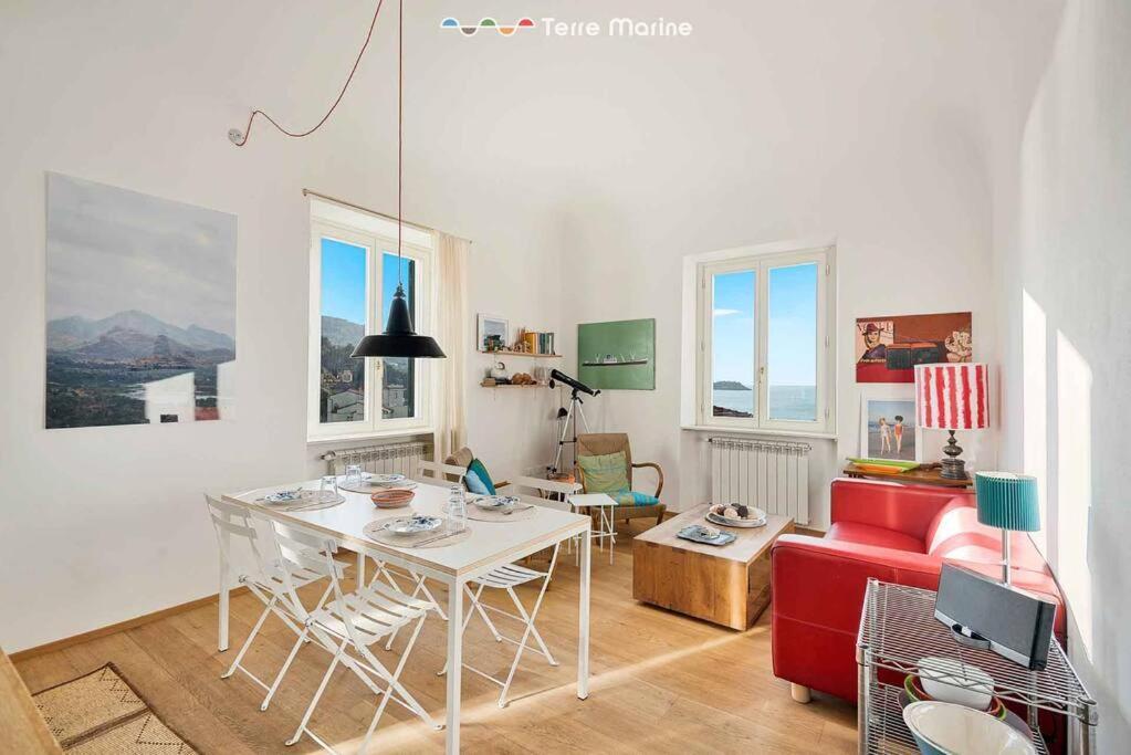 Ferienwohnung Le Vele, Terre Marine Lerici Exterior foto